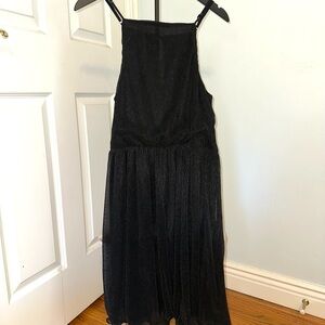 Francesca’s black sparkle mini dress NWT